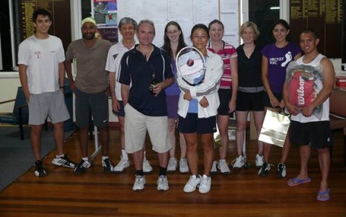 Spring Doubles Tournament & Wilson Lucky Draw prize winners